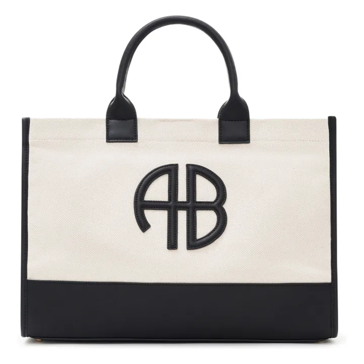 Cabas Medium Lara | Ecru- Image produit n°0