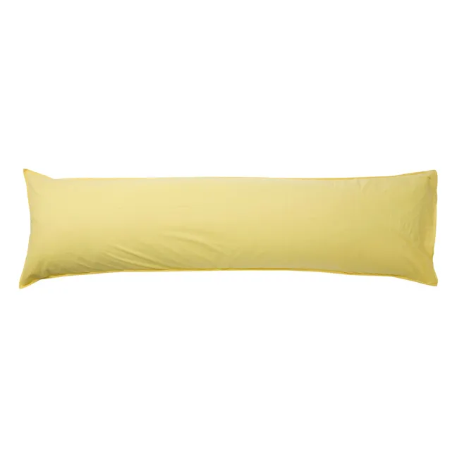Bedmate organic percale cushion - Butter Yellow | Yellow