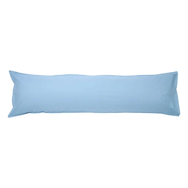 Coussin Bedmate en percale organique - Sky Blue | Bleu ciel