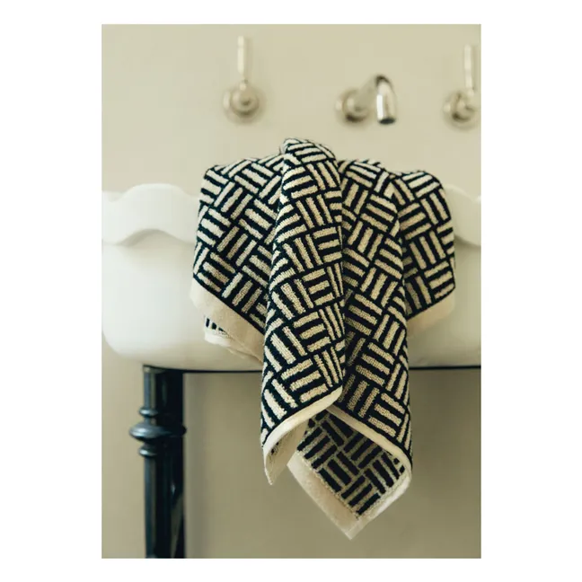 Torrens guest towel | Black