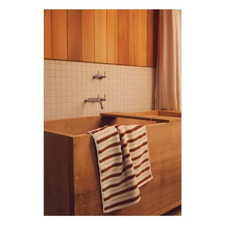 Serviette d'invité San Luis | Terracotta- Image produit n°2