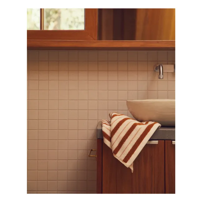 San Luis guest towel | Terracotta