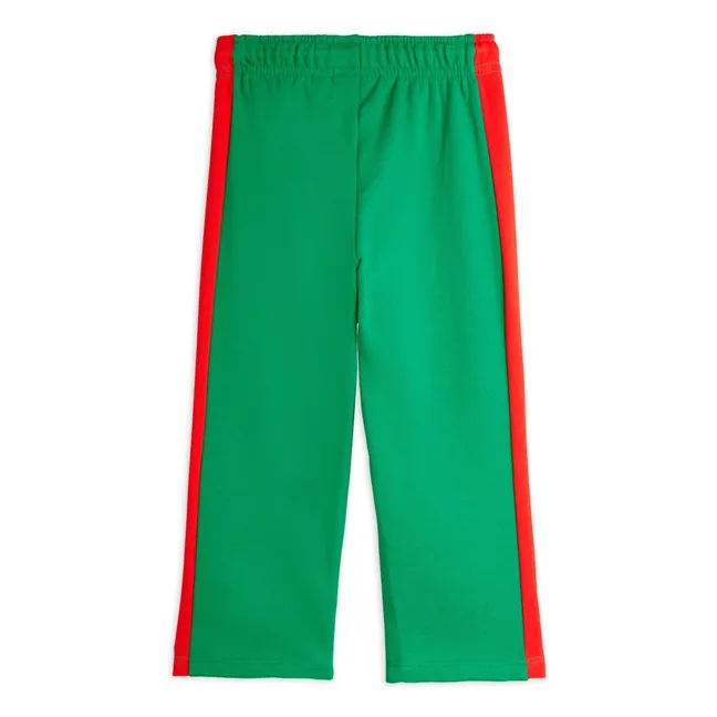 Jogger con ribete de E.T. Algodón orgánico | Verde