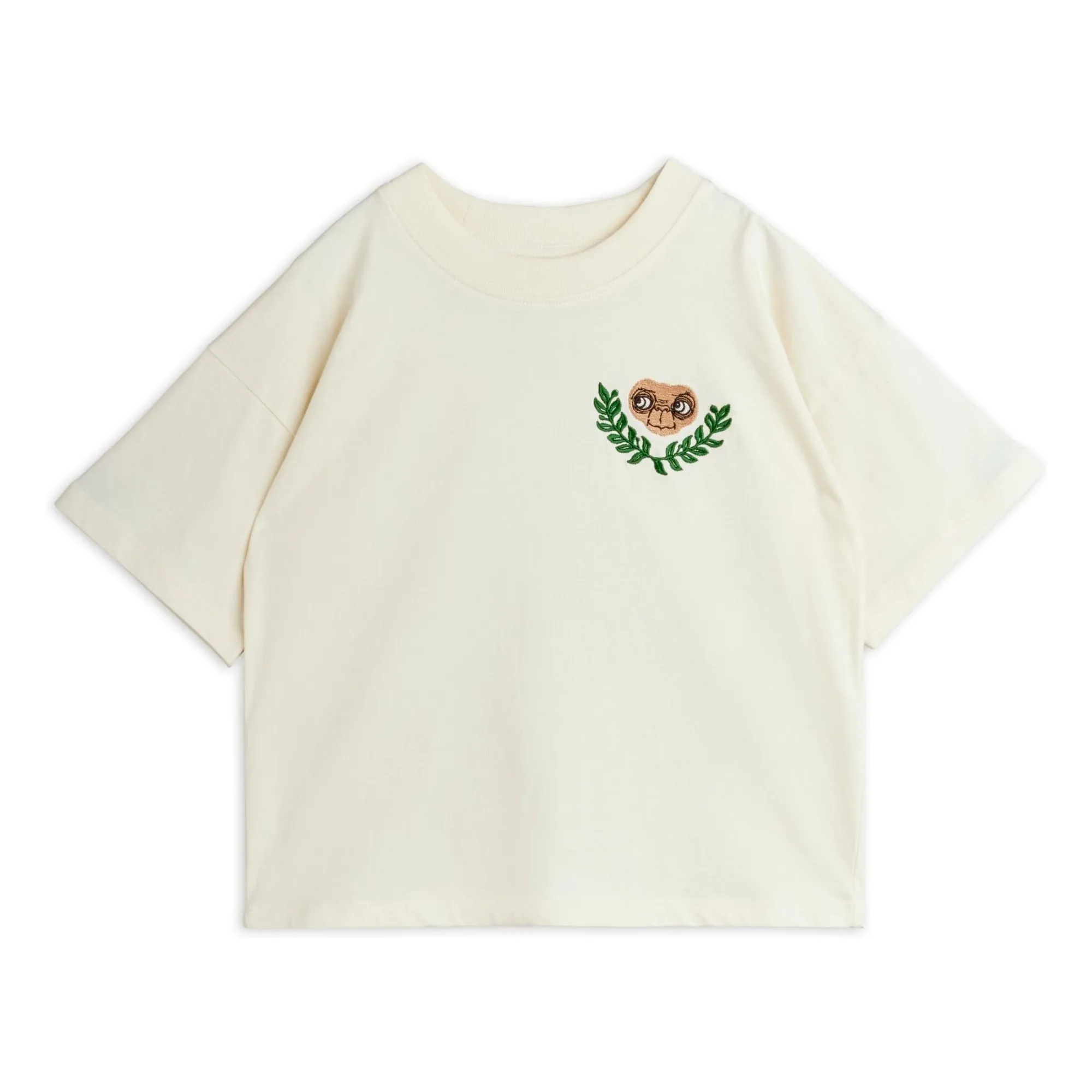 Mini Rodini White E.t. T-Shirt Organic Cotton