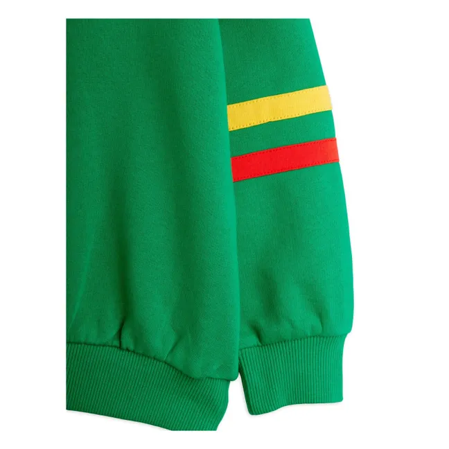 Zipped Sweat E.T. Organic cotton | Green