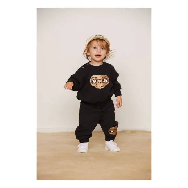 Sweat E.T. Coton Bio | Noir