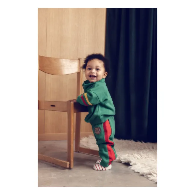 Jogger Liseré E.T. Coton Bio | Vert