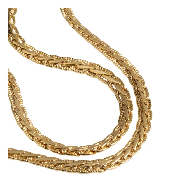 Collier La Tresse | Doré