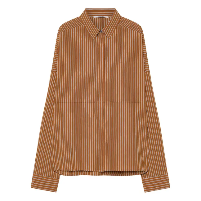 Chemise Rayures | Abricot