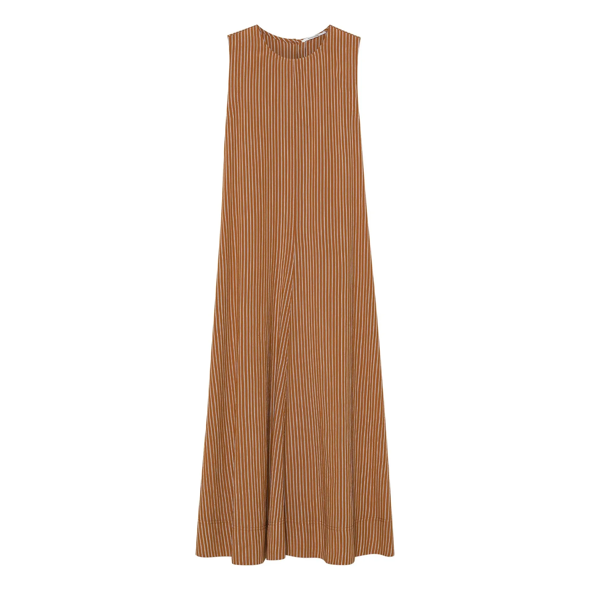 Pomandère Apricot Stripes Dress