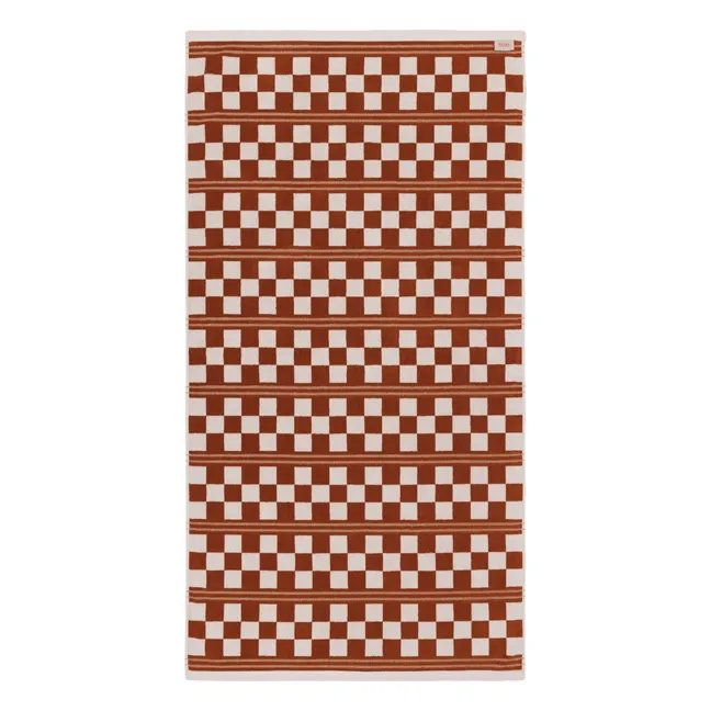 Drap de bain Busby | Terracotta