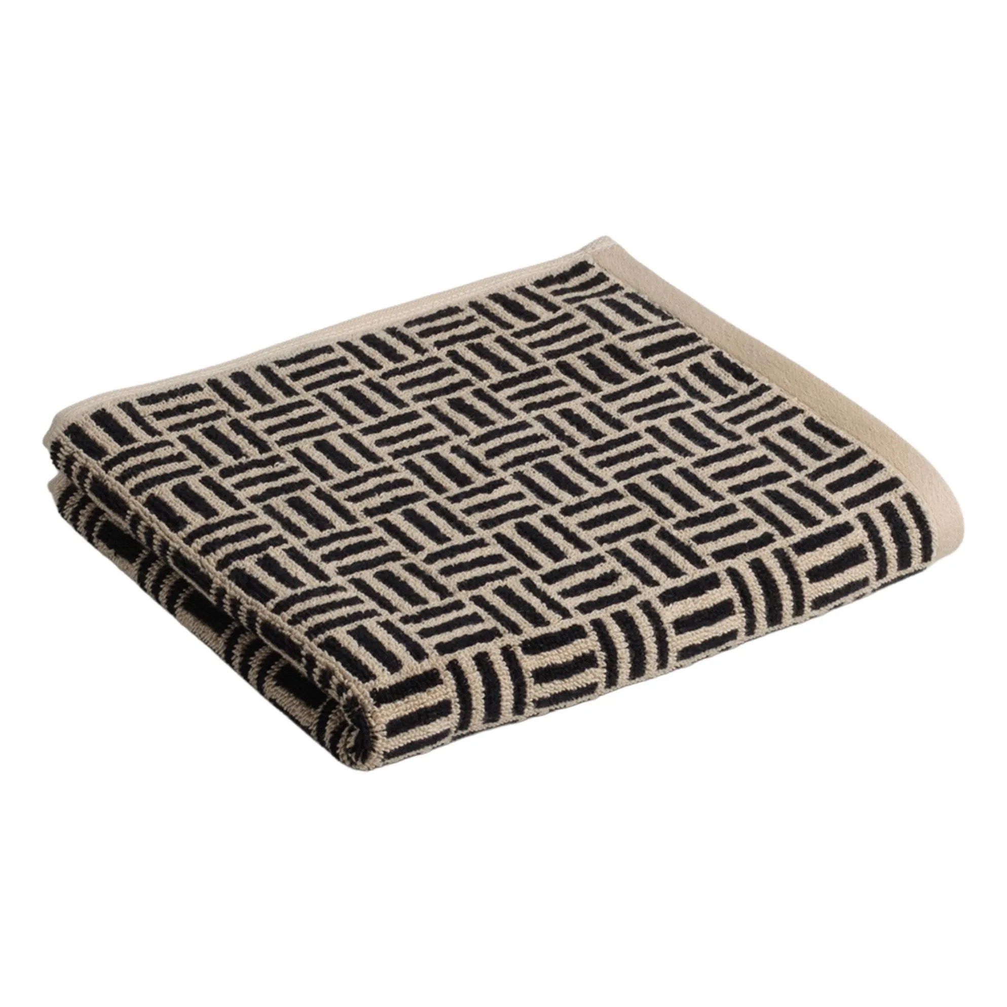 Baina Black Torrens Guest Towel