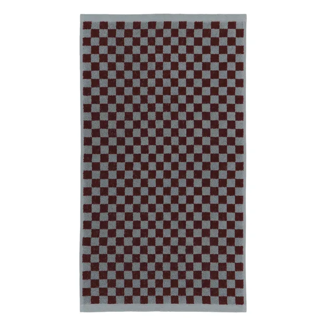 Josephine guest towel | Burgundy