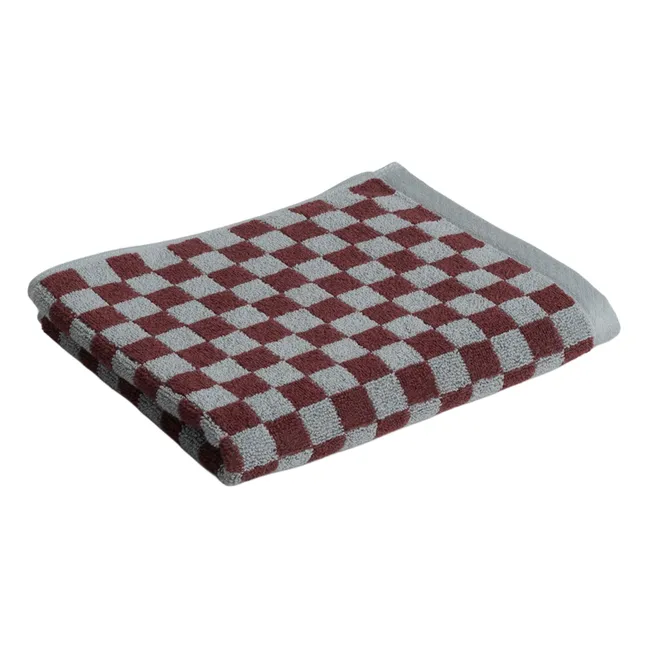 Josephine guest towel | Burgundy