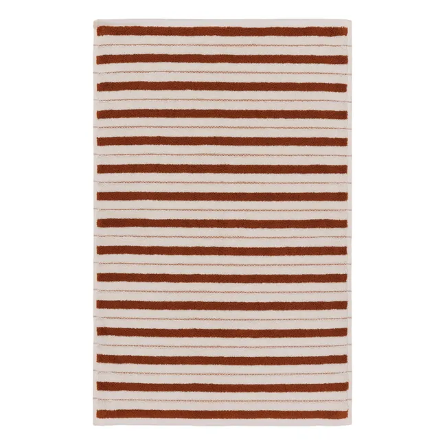 Badematte Echo | Terracotta