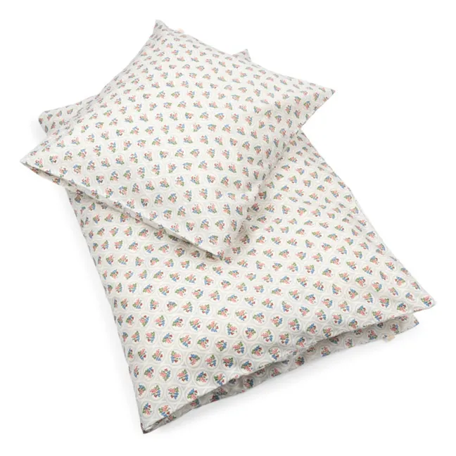 Juego de cama Verona Blues | Blanco