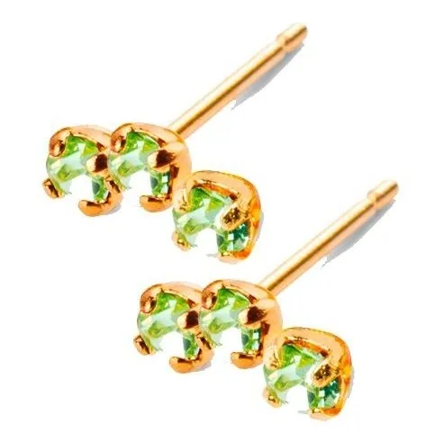 Orecchini Gaston | Verde chiaro