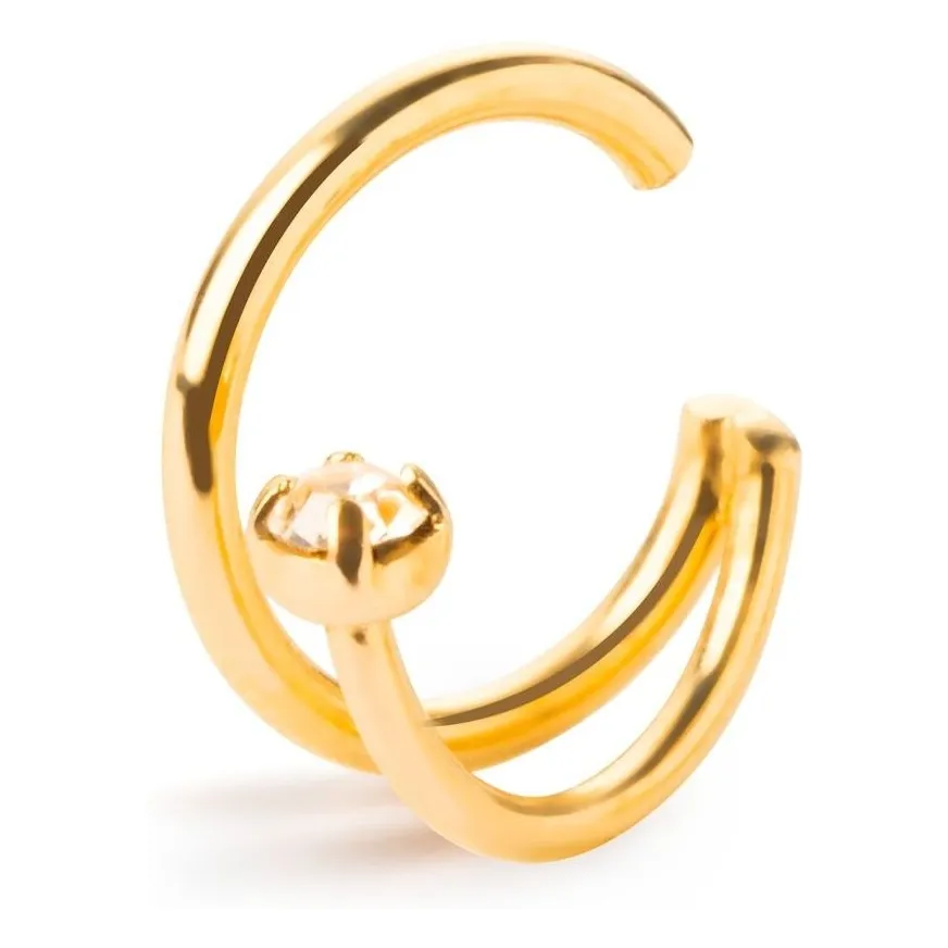 April Please Champagne Earcuff Ernest