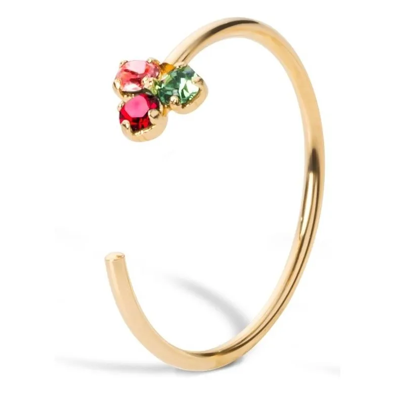 April Please Multicoloured François Ring