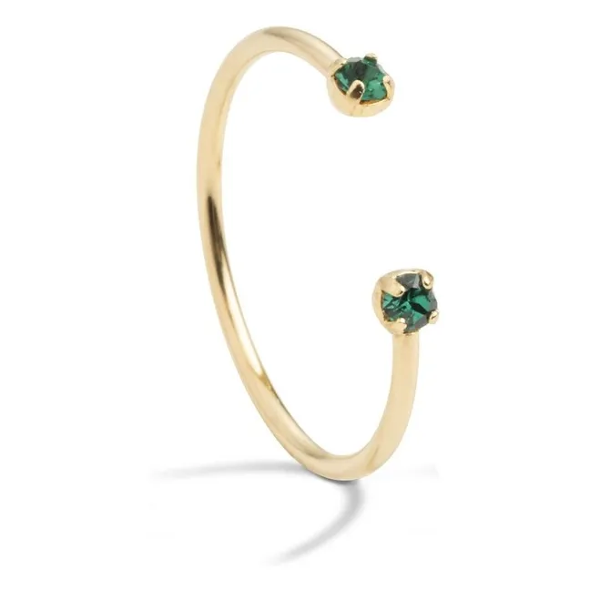 Jonathan ring | Emerald green