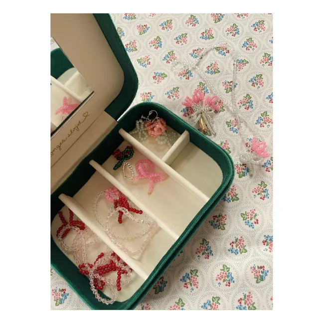 Scatola per gioielli All I Wish For | Verde scuro