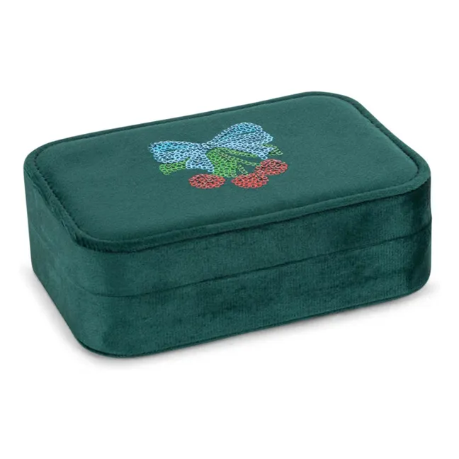 Scatola per gioielli All I Wish For | Verde scuro