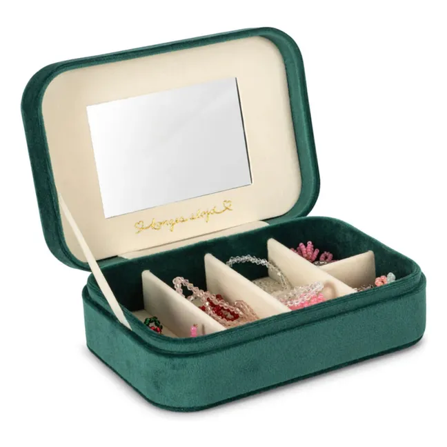 Scatola per gioielli All I Wish For | Verde scuro