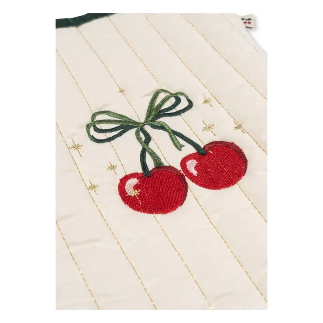 Calza di Natale alla ciliegia | Ecru