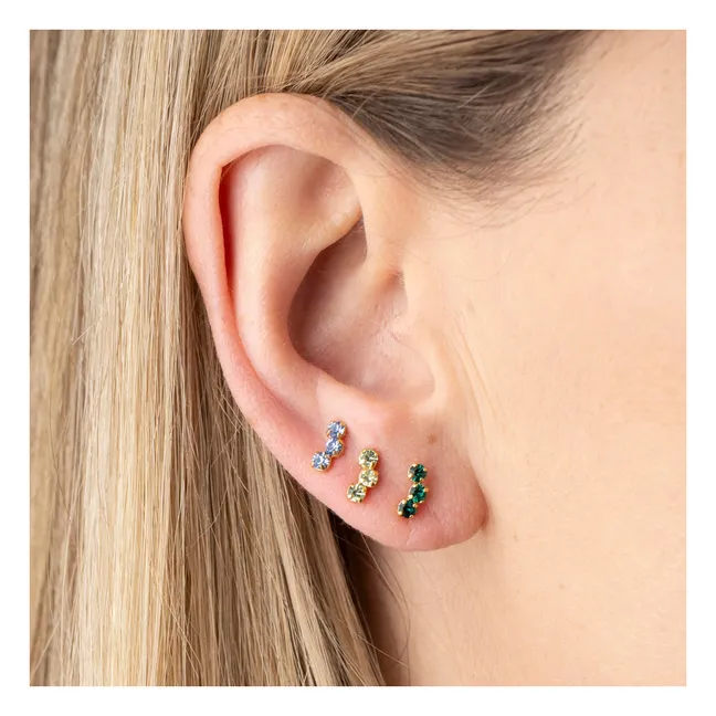 Boucles d'Oreilles Gaston | Saphir