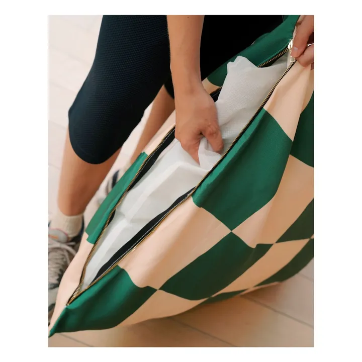 Matelas pour chien Checkered | Vert- Image produit n°3