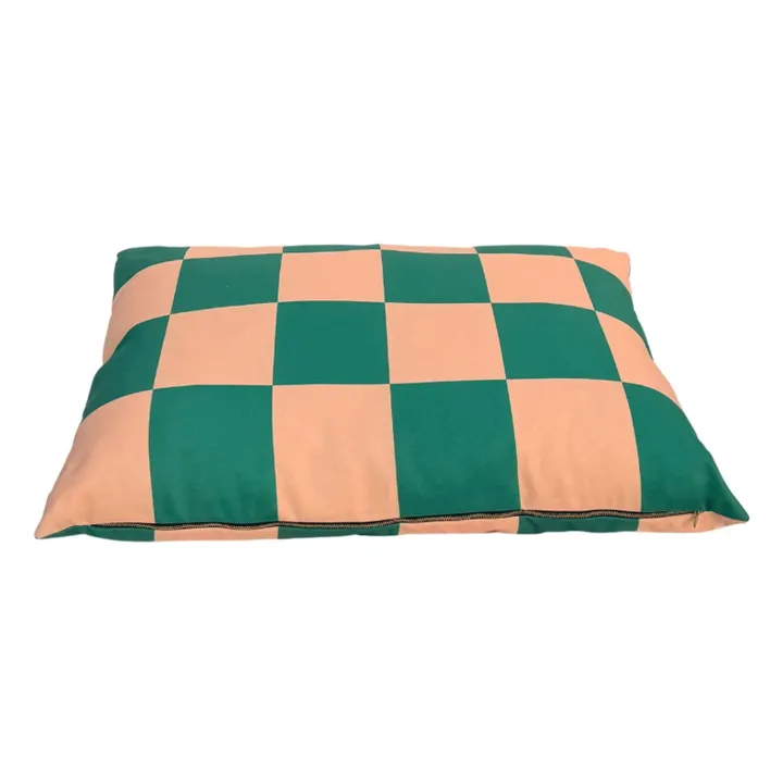 Matelas pour chien Checkered | Vert- Image produit n°0