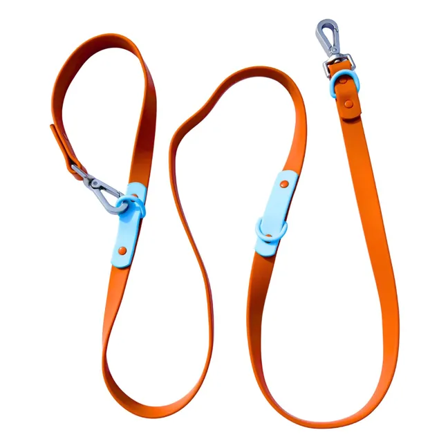 Adjustable dog leash | Chocolate