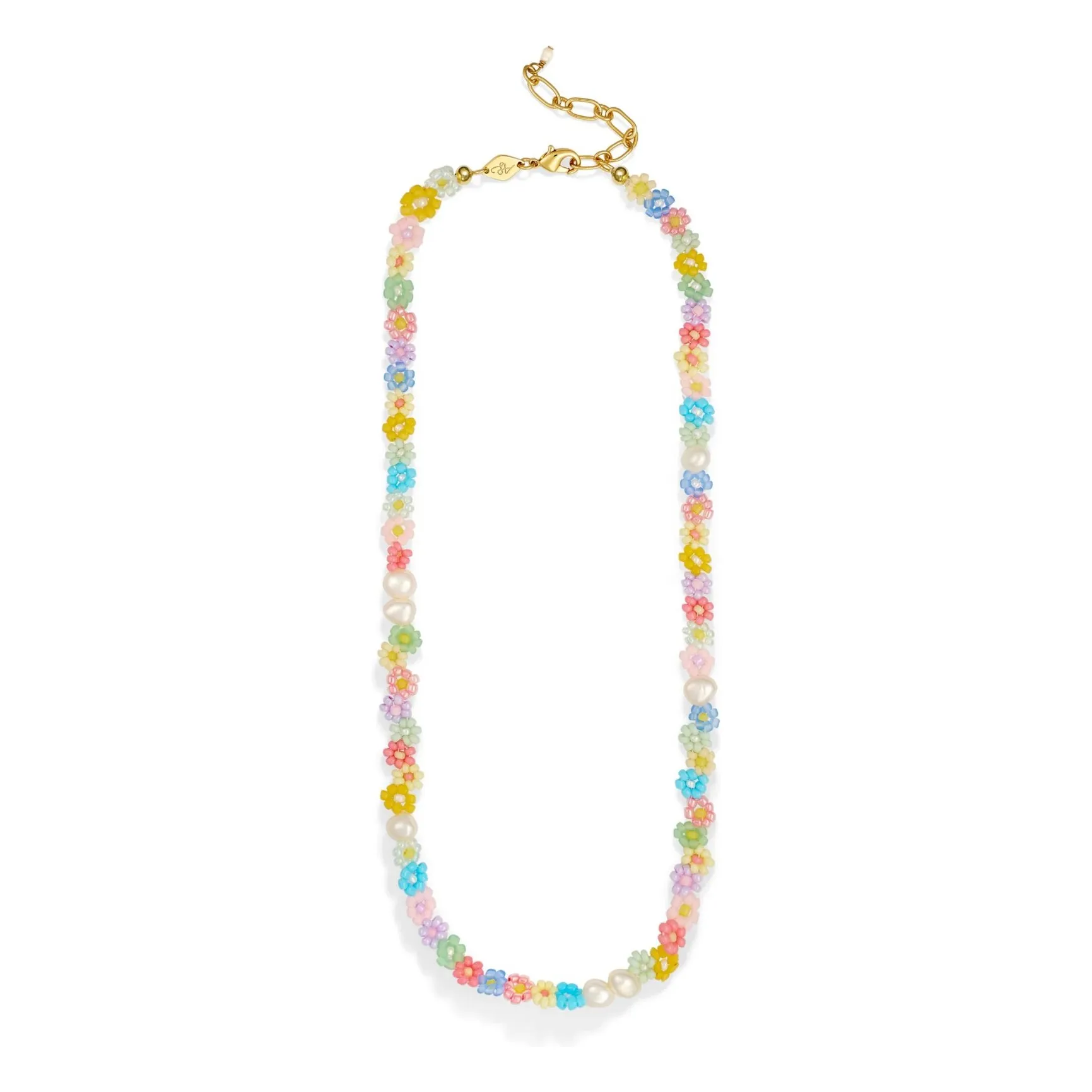 Anni Lu Pastel Flower Necklace