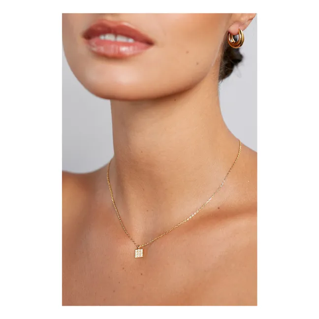 Earrings Curve Petites | Gold