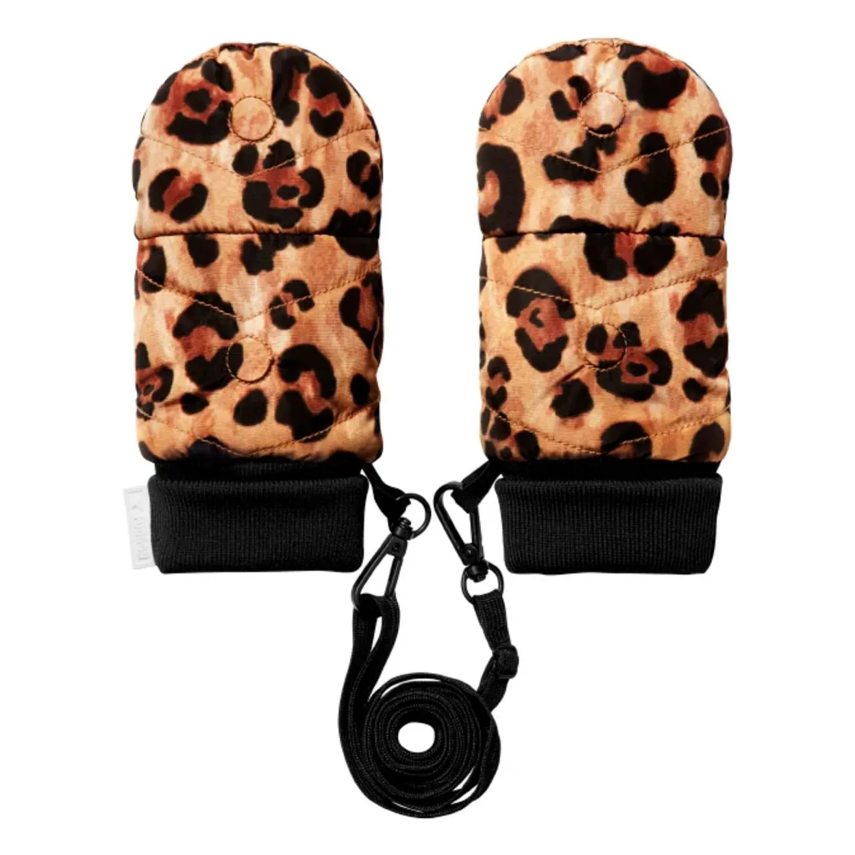 Fudoon Brown Exclusivité X Smallable - Convertible Leopard Mittens
