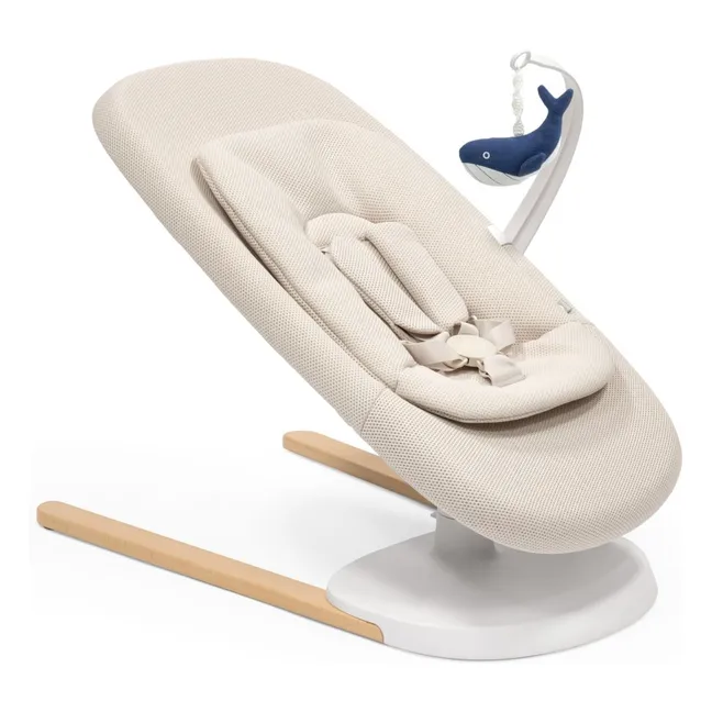 Juguete ballena para la tumbona Yoga | Azul