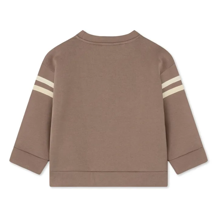 Sweat Alvin Coton Bio | Taupe- Image produit n°3