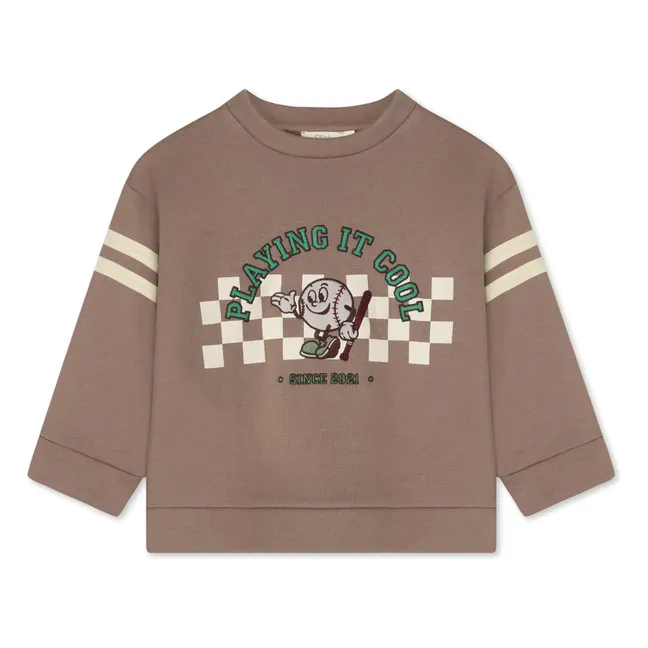 Sudadera Alvin de algodón orgánico | Topo