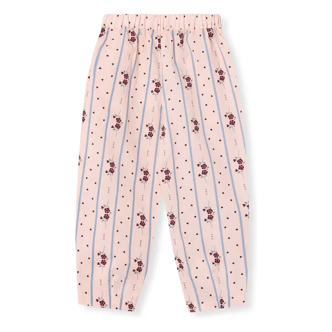 Flower Dove Pants | Pink