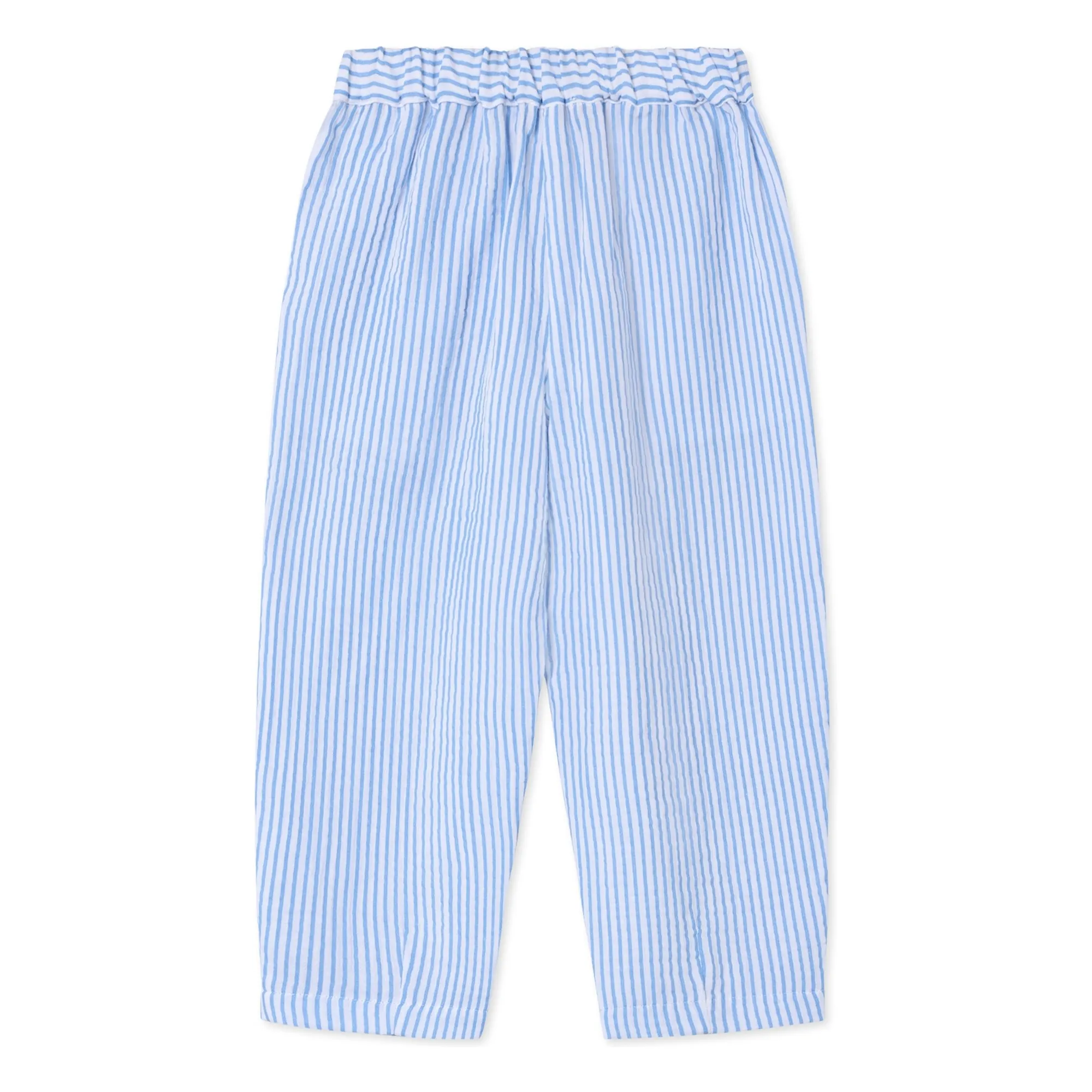 Pantalones Cha Cha a rayas | Azul Cielo- Imagen del producto n°1