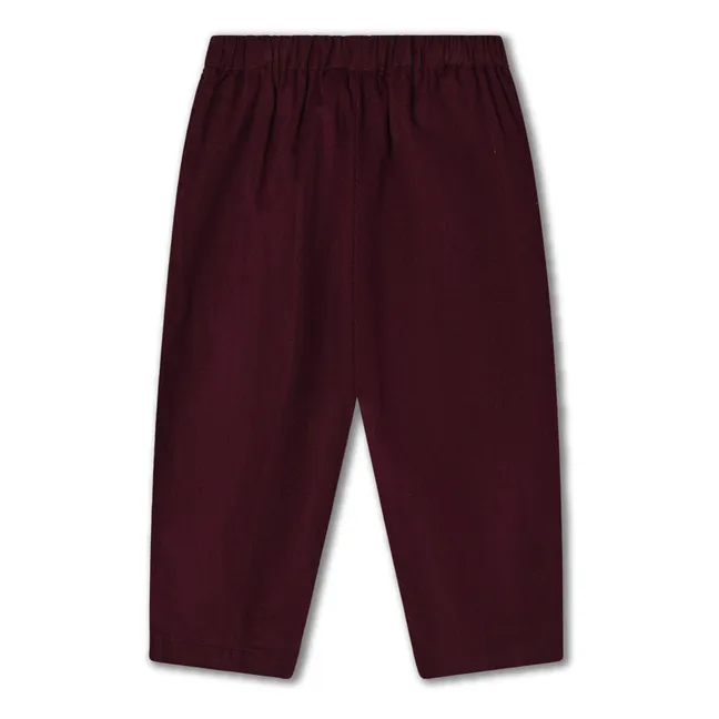 Pantaloni Dolly | Bordeaux