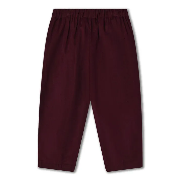Pantalon Dolly | Bordeaux- Image produit n°2