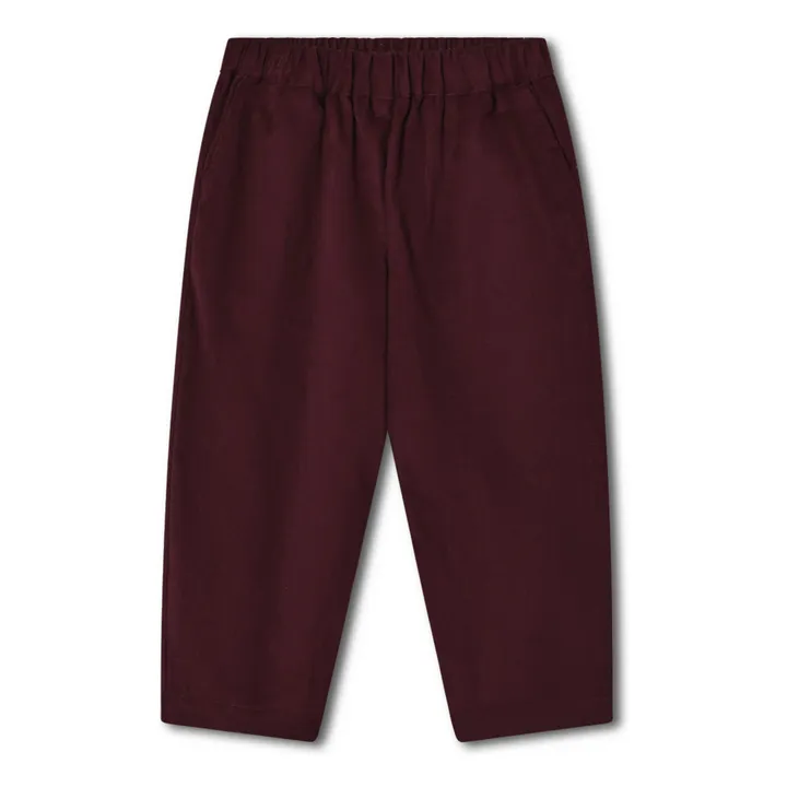 Pantalon Dolly | Bordeaux- Image produit n°0