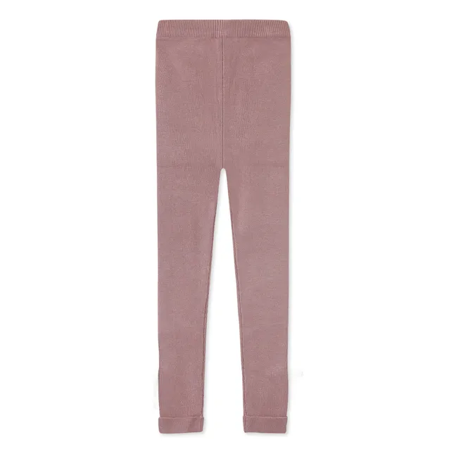 Legging Favo Fibres Recyclées | Bois de rose