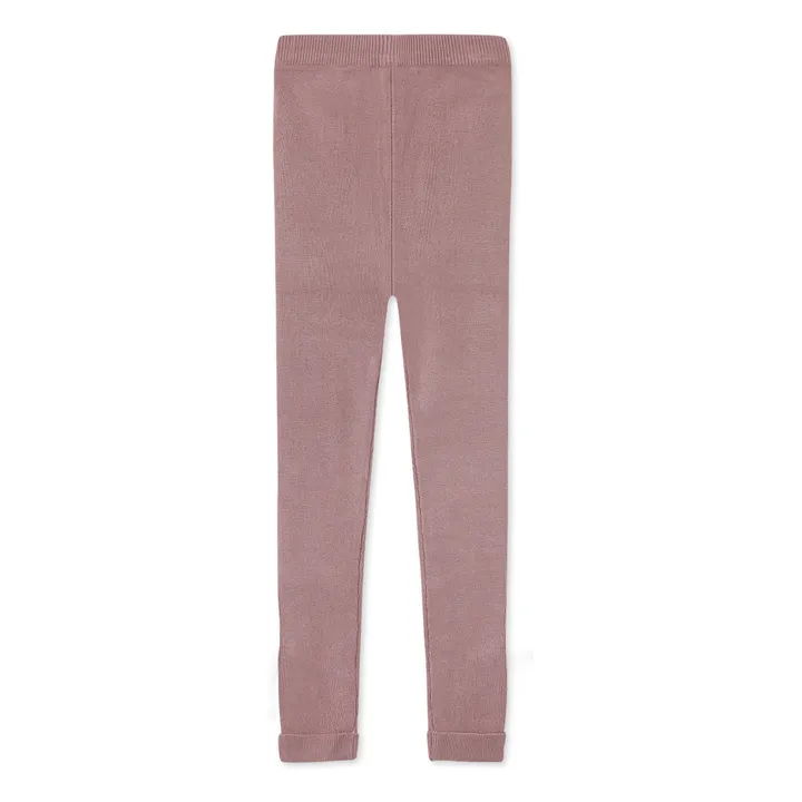 Legging Favo Fibres Recyclées | Bois de rose- Image produit n°1