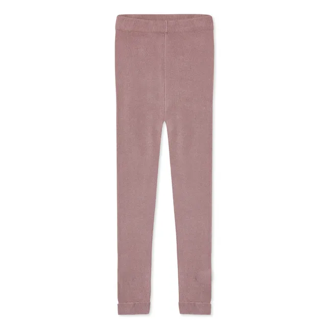 Favo Recycled Fiber Legging | Rosewood