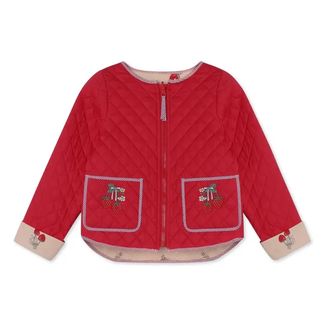 Strawberry Kota Jacket | Pink