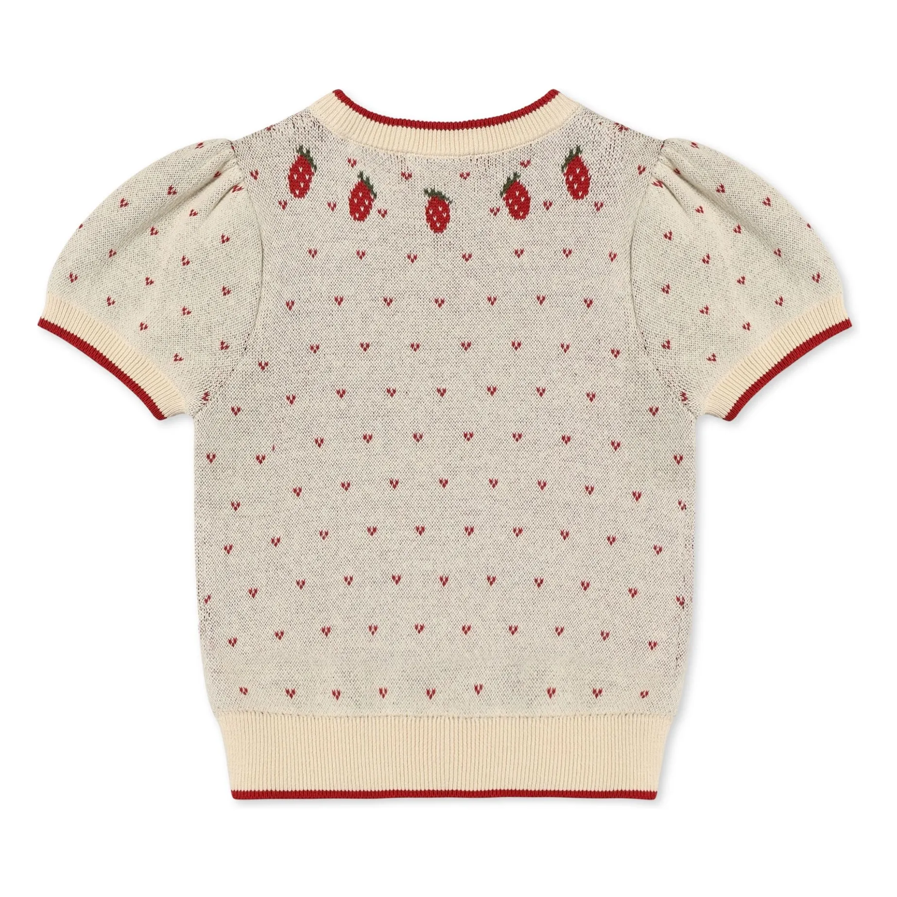 Jersey de manga corta Fresa | Crudo- Imagen del producto n°3