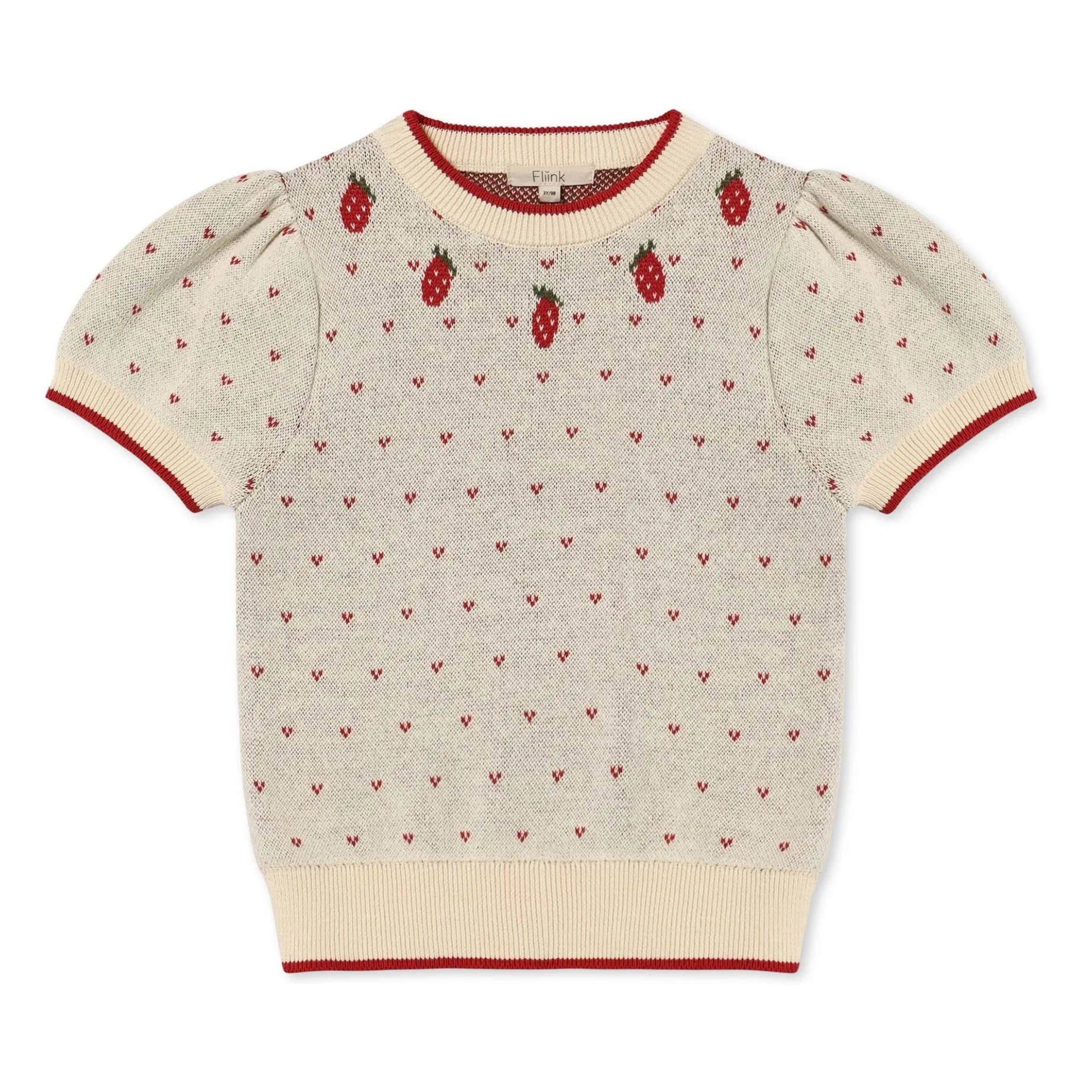 Jersey de manga corta Fresa | Crudo- Imagen del producto n°0