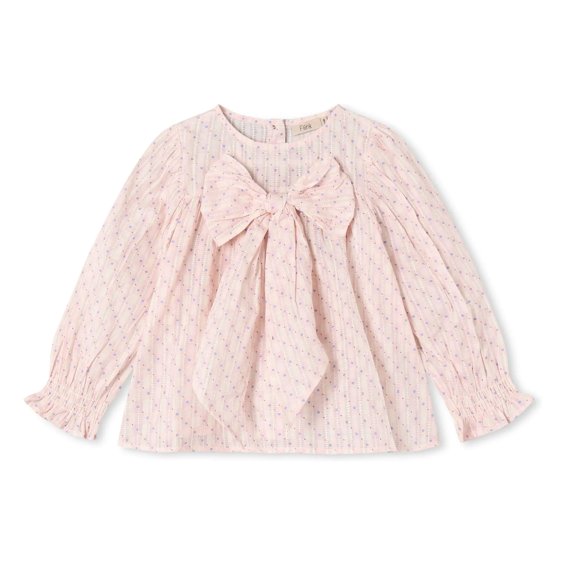 Fliink Pink Blouse Zorro Nœud